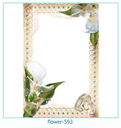 marco de fotos de flores 593