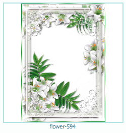 marco de fotos de flores 594