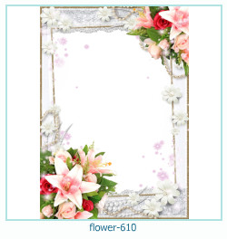 marco de fotos de flores 610