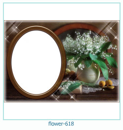 marco de fotos de flores 618