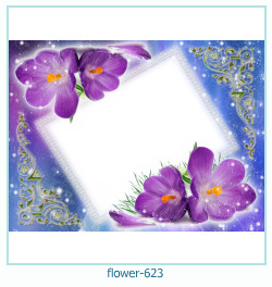 marco de fotos de flores 623