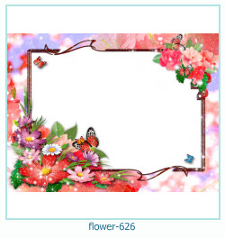 marco de fotos de flores 626