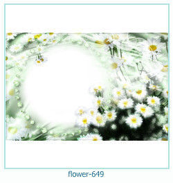 marco de fotos de flores 649