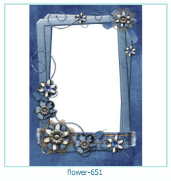 marco de fotos de flores 651