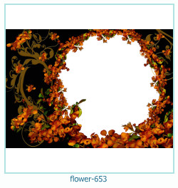 marco de fotos de flores 653