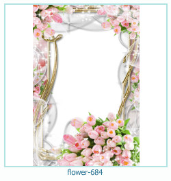 marco de fotos de flores 684