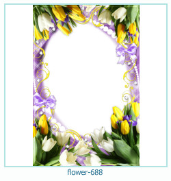 marco de fotos de flores 688