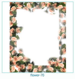 marco de fotos de flores 70