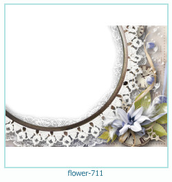 marco de fotos de flores 711