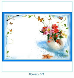 marco de fotos de flores 721
