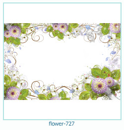 marco de fotos de flores 727