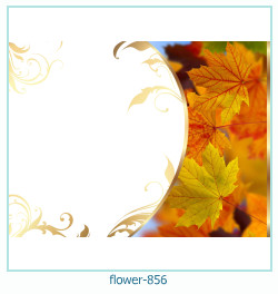 marco de fotos de flores 856