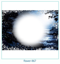 marco de fotos de flores 867