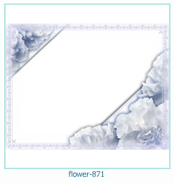 marco de fotos de flores 871