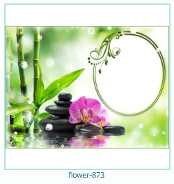 marco de fotos de flores 873