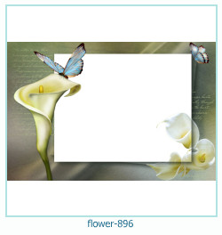 marco de fotos de flores 896