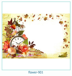 marco de fotos de flores 901