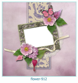 marco de fotos de flores 912