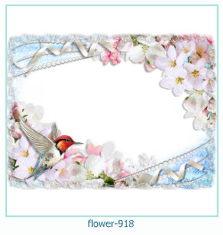 marco de fotos de flores 918