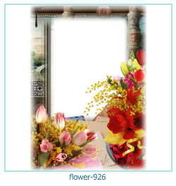 marco de fotos de flores 926
