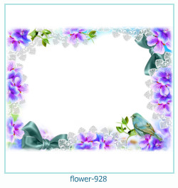marco de fotos de flores 928