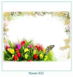 marco de fotos de flores 931