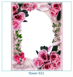 marco de fotos de flores 933