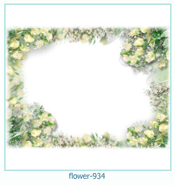 marco de fotos de flores 934
