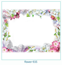 marco de fotos de flores 935