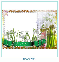 marco de fotos de flores 941