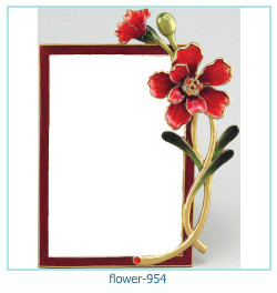 marco de fotos de flores 954