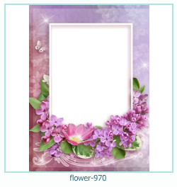 marco de fotos de flores 970