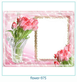 marco de fotos de flores 975