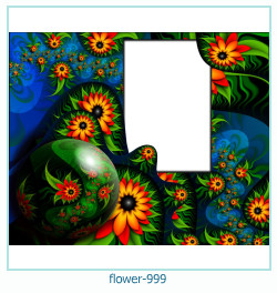 marco de fotos de flores 999