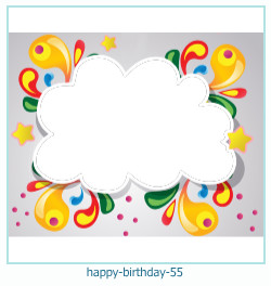 marcos de feliz cumpleaños 55