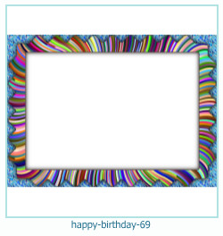 marcos de feliz cumpleaños 69