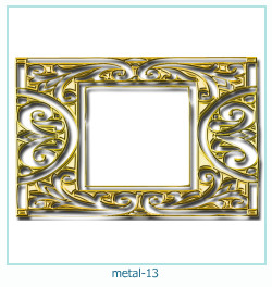 marco de fotos de metal 13