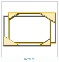 marco de fotos de metal 21