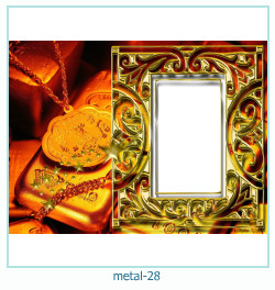 marco de fotos de metal 28