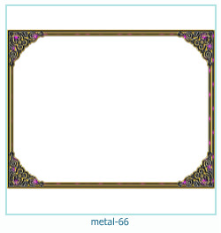 marco de fotos de metal 66