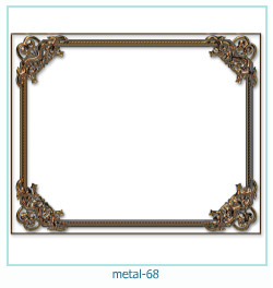 marco de fotos de metal 68