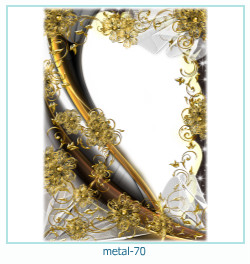 marco de fotos de metal 70