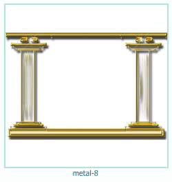 marco de fotos de metal 8