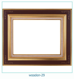 marco de fotos de madera 29