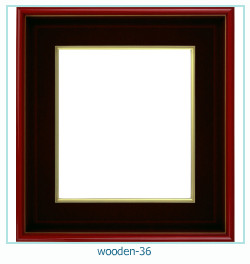 marco de fotos de madera 36
