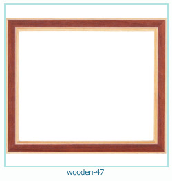 marco de fotos de madera 47