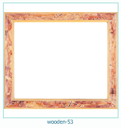 marco de fotos de madera 53