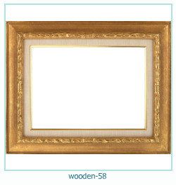 marco de fotos de madera 58