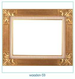 marco de fotos de madera 59