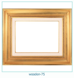 marco de fotos de madera 75